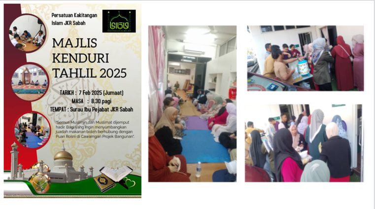 Majlis Kenduri Tahlil 2025